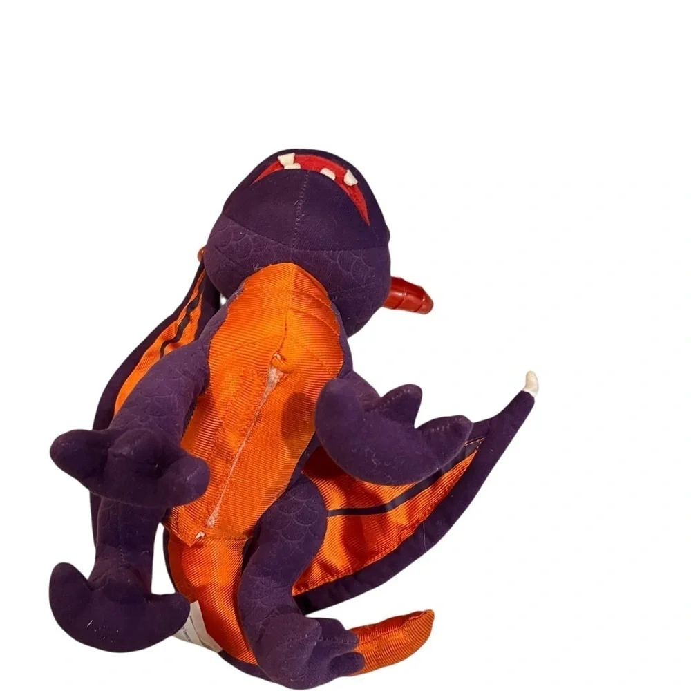 Skylanders 2012 Spyro The Purple Dragon Talking Plush Stuffed Animal Light Up